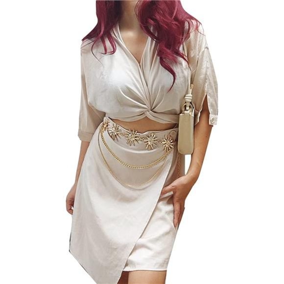 Boho Multilayer Waist Chain - Sun Belly Body Jewelry - Picture 2 of 6